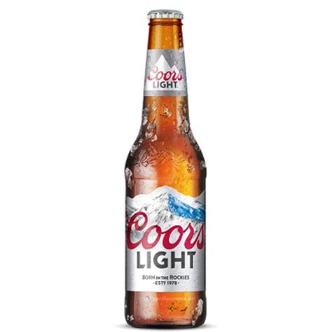 Coors Light Lager Beer Pack 12 Fl Oz Bottles Abv 40 Off
