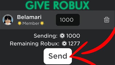 How To Give Robux To Friends Easy With Easy Steps
