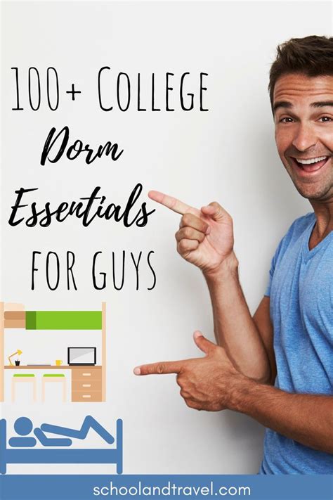 100 college dorm essentials for guys fresher school and travel college dorm essentials
