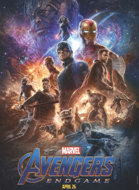 New Promotional Artwork For Avengers Endgame Released