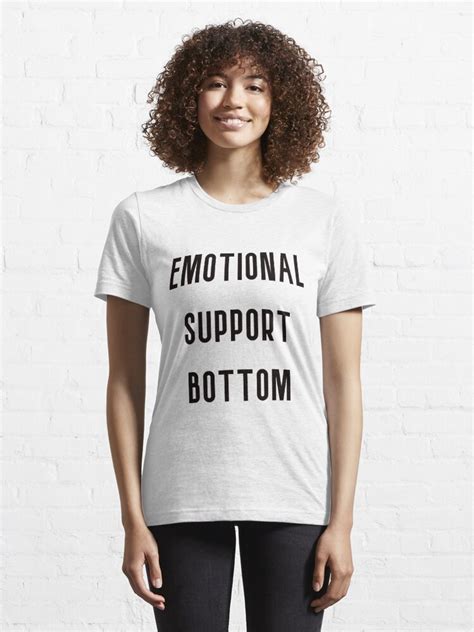 Emotional Support Bottom T Shirt For Sale By Paulbos Redbubble Gay T Shirts Lgbt T