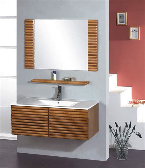 Unwind in a clean and organized atmosphere with natural bamboo bathroom cabinets. China Bamboo Bathroom Cabinet (GO-012) - China Bathroom ...