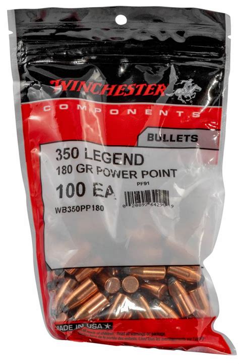 Winchester Ammo Wb350pp180 Centerfire Rifle 350 Legend 180 Gr Power