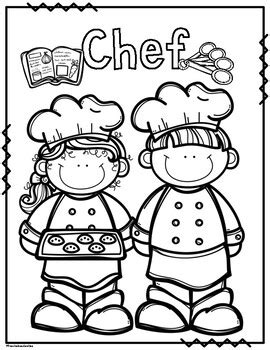 Community Helpers Coloring Pages Printable Sketch Coloring Page