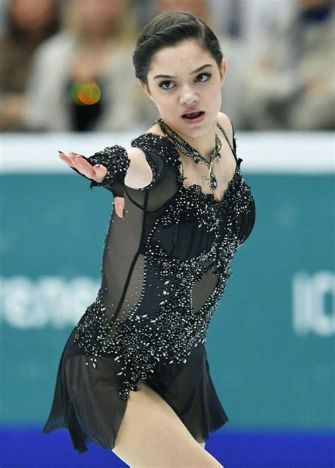 Evgenia Medvedeva | Figure skating costumes, Russian figure skater, Figure skater