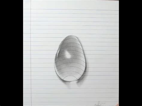 How to draw a mind blowing 3d water drops? How to draw a water drop, Trick Art /3D Art /2D art paper ...