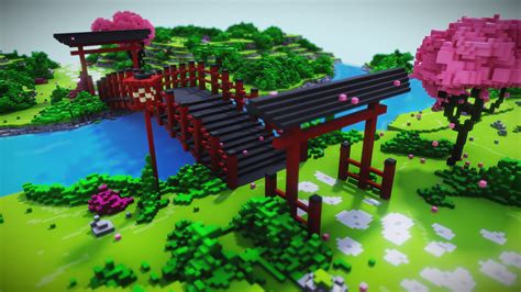 Today i'll show you how to build my gorgeous and fully functional japanese courtyard base. Japanese voxel garden - 3D model by Kyan0s (@kyan0s ...