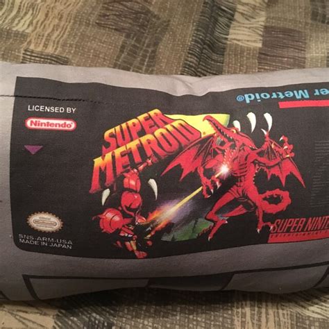 90s Retro Video Gaming Cartridge Pillow Game Label
