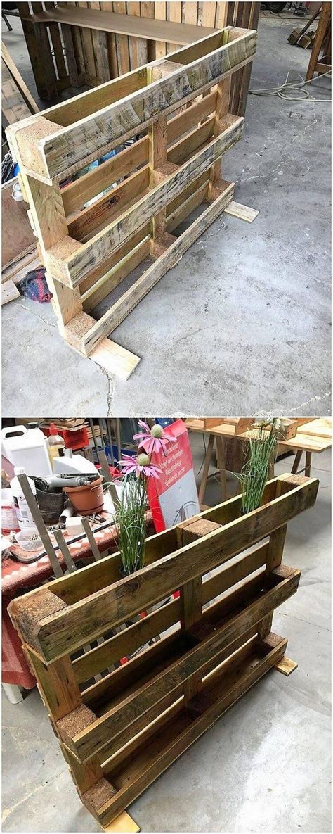 Pallet Planter Recycled Wood Wood Pallets Pallet