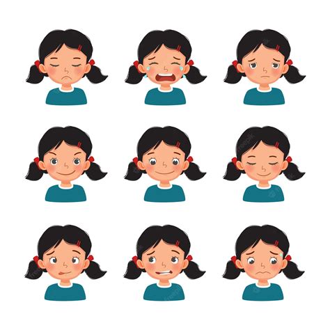 Facial Expressions Cutout Free Vector Graphic On Pixabay Pixabay