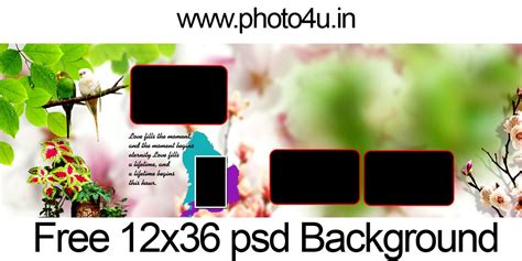 Then, these wedding photo album templates will be suitable for you. wedding album design 2020 12x36 psd background Download #35 » studio.photo4u.in