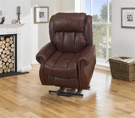 Wellington Riser Recliner Chair Real Leather Dual Motor Careco Living Room Sets Furniture