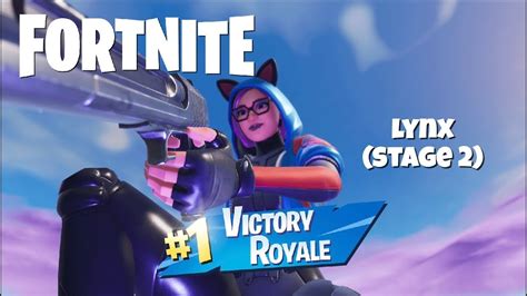 Fortnite Lynx Stage 2 Victory Royale Youtube