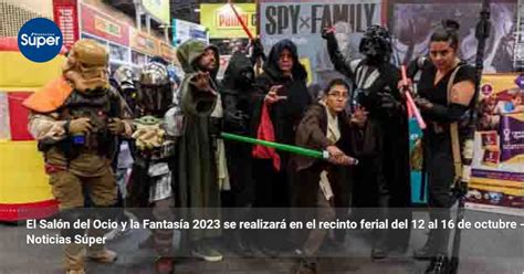 El Salón del Ocio y la Fantasía 2023 se realizará en el recinto ferial