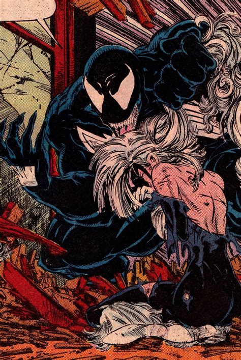 Venom Black Catamazing Spider Man By Todd Mcfarlane Bob Sharen