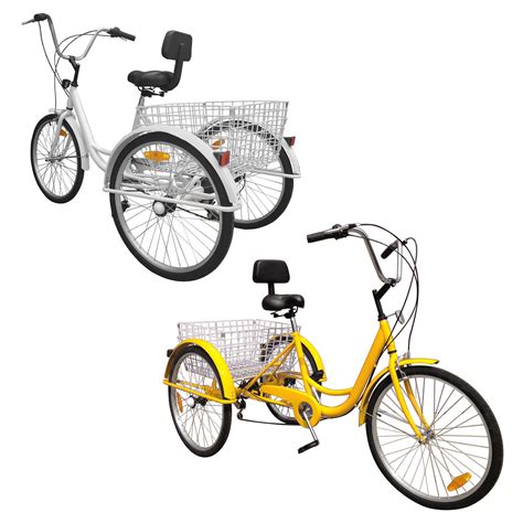 67 Speed 24 Adult 3 Wheel Tricycle Cruise Bike Bicycle