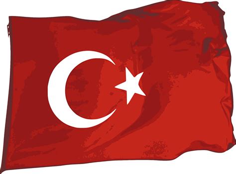 File Turkish Flag Svg Turkish Flag Vector Png Original Size Png Image Pngjoy