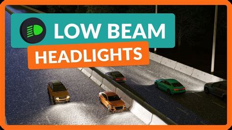 How To Use Low Beam Headlights Car Lights Explained Youtube