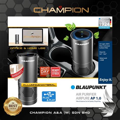 Find the best air purifier price in malaysia, compare different specifications, latest review, top models, and more at iprice. ORIGINAL BLAUPUNKT AIRPURE 1.0 AIR PURIFIER | Shopee Malaysia