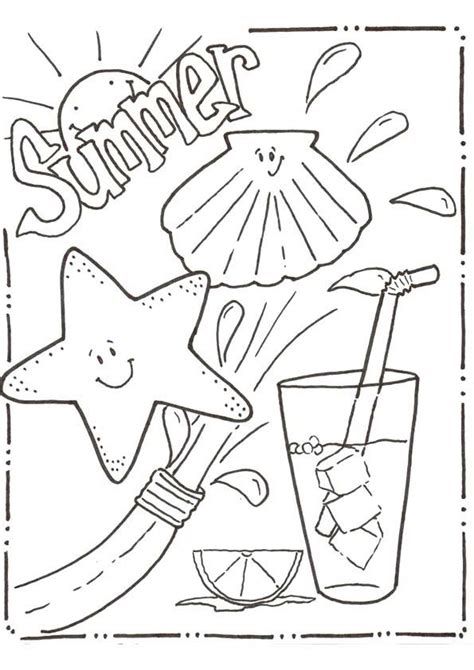 Would you like to visit your local site? Summer Coloring Pages for Kids. Print them All for Free ...