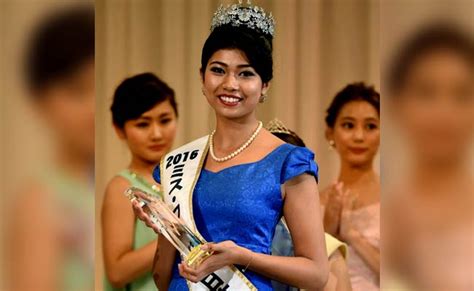 Half Indian Priyanka Yoshikawa Crowned Miss Japan