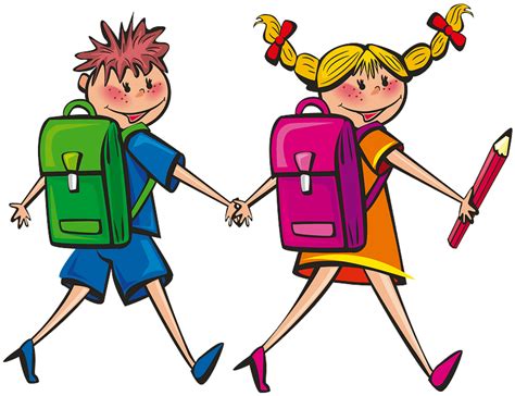 Kids Going To School Clipart Png Clip Art Library Images And Photos