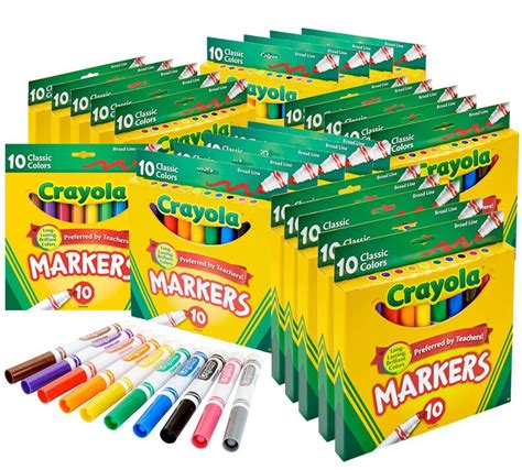 Crayola Markers 10 Ubicaciondepersonascdmxgobmx