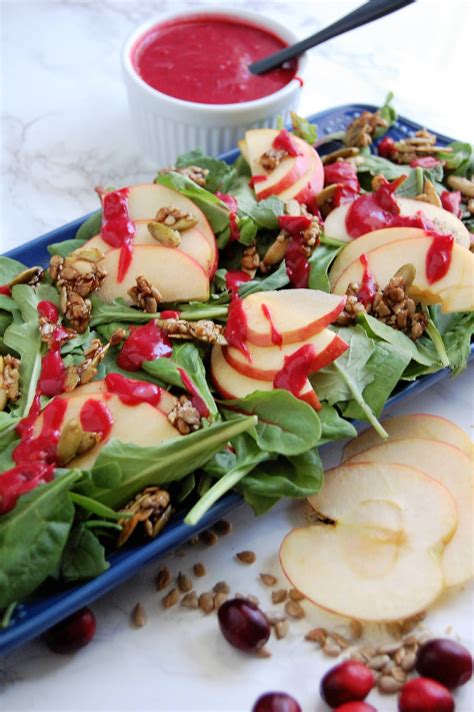 Cranberry Apple Harvest Salad Nutrition To Fit