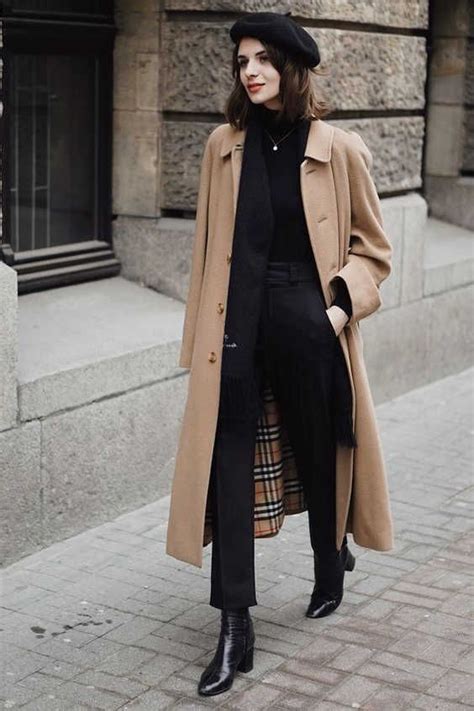 Beige Trench Coats For Women 2022 In 2022 Winter Fashion Outfits