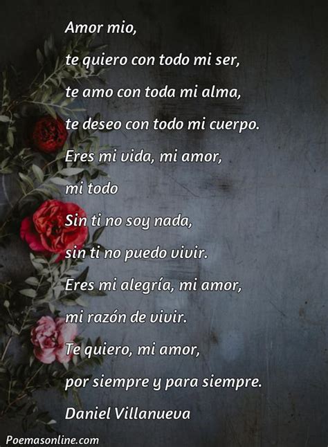 5 Mejores Poemas Largo De Amor Para Mi Novia Poemas Online