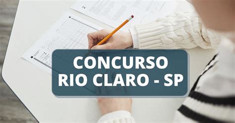 Concurso Prefeitura De Rio Claro