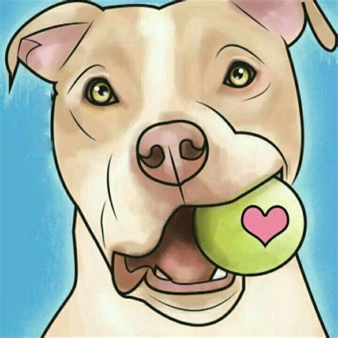 Pin By Lili Amaya On Gatichiissฅωฅ Cute Dog Drawing Pitbull Art