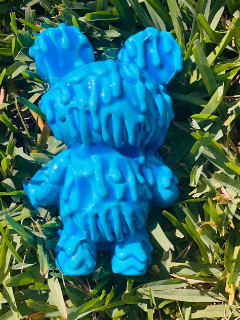 Personalized Drippy Slime 3d Teddy Bear Wall Decor Home Etsy