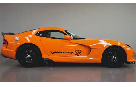 For 2pcs For Both Side Dodge Viper Body Decals Quality Graphics Vinyl
