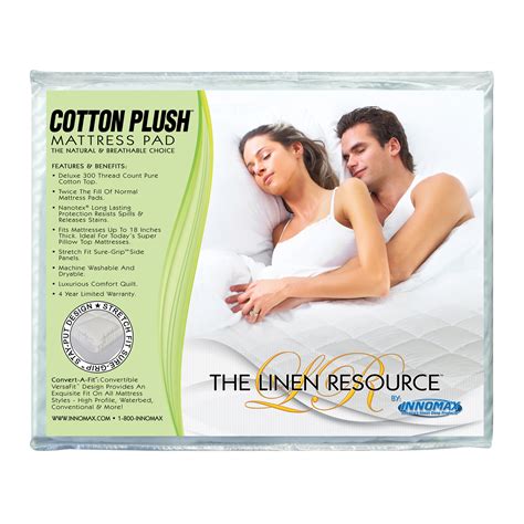 Popular cotton waterproof mattress pad of good quality and at affordable prices you can buy on aliexpress. Cotton Plush - Natural and Breathable Mattress Pad - InnoMax