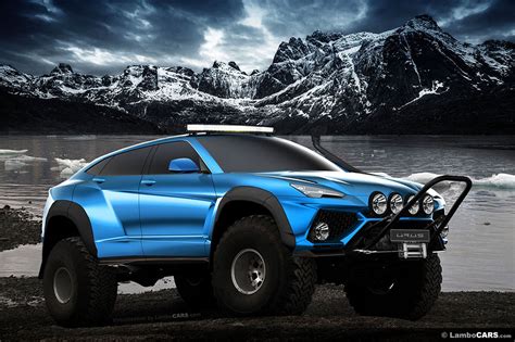 These Digital Renderings Of The Lamborghini Urus Suv Show What We Can