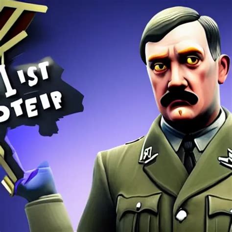 Adolf Hitler In Fortnite Stable Diffusion