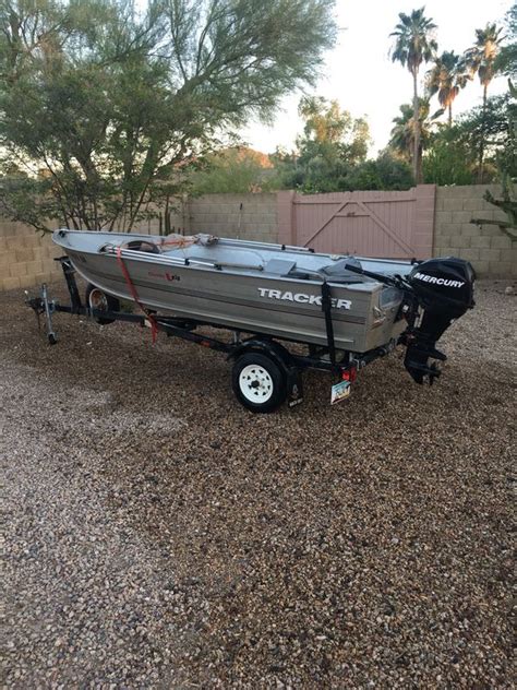 Tracker 14 Ft Aluminum Boat For Sale In Scottsdale Az Offerup