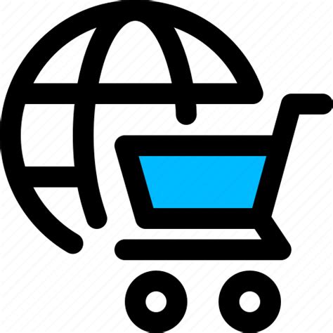 Cart E Commerce Global Online Shopping Icon Download On Iconfinder