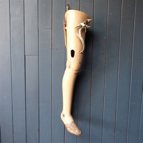 Vintage Prosthetic False Legs Two Available Vintage And