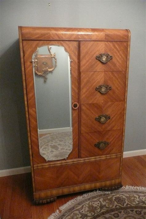 Maybe you would like to learn more about one of these? Art Deco Waterfall Bedroom Chifferobe. | Art deco bedroom ...