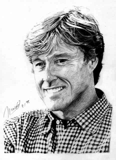 Portrait Of Robert Redford