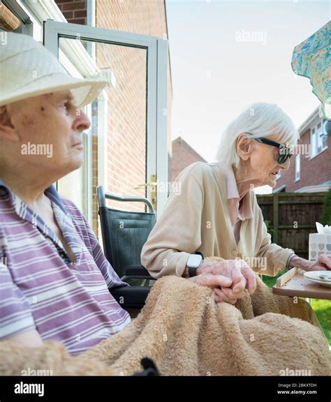 Husband And Wife In Their 90s Still In Love And The Wife Has Early