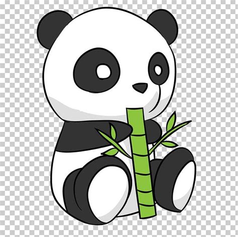 Giant Panda Drawing Cuteness Png Artwork Bear Black And White