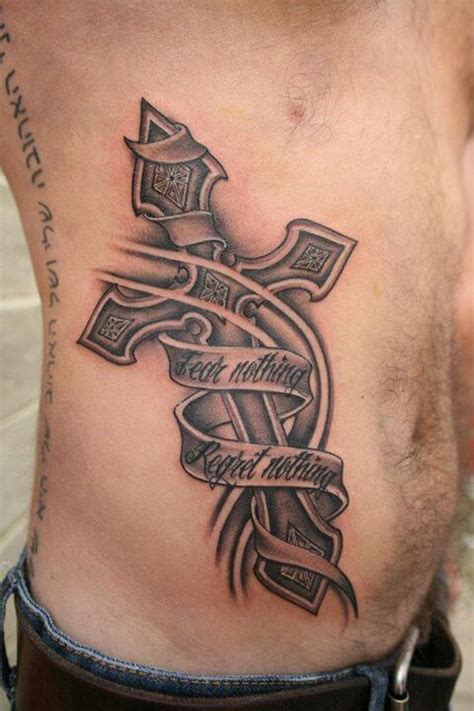 Much like angel wings a christian cross can be customized. 56 Best Cross Tattoos for Men | Improb