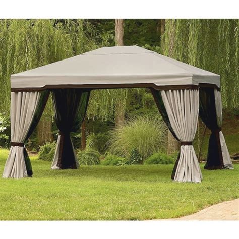 Some gazebo can be bought at other stores, lowes or amazon. 25 Best of 10X12 Gazebo With Replacement Canopy