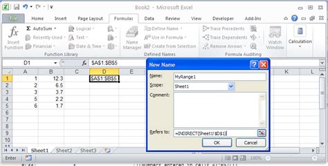 Excel Creating A Chart Using A Dynamic Named Range In Excel 2010