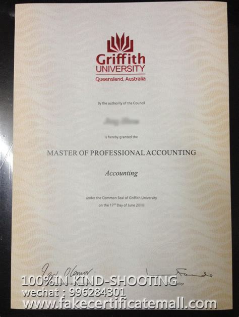 Considering a music business degree? Buy a degree Griffith University degree certificate-Fake Diploma,College Fake Degree,Transcript ...