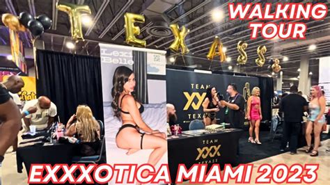 Exxxotica Expo Miami 2023 Walking Tour Youtube