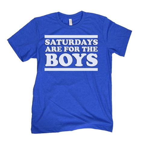 Saturdays Are For The Boys 3 Tee Barstool Sports